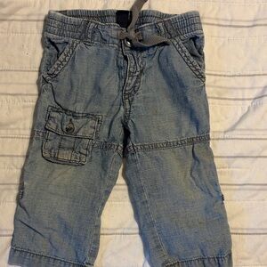 Old Navy Light Blue Kids Cargo Jogger Jeans